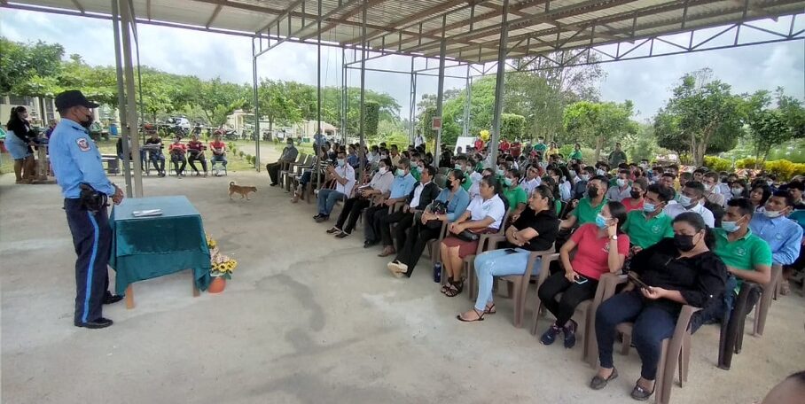 Charla de educación vial UML Nueva Guinea